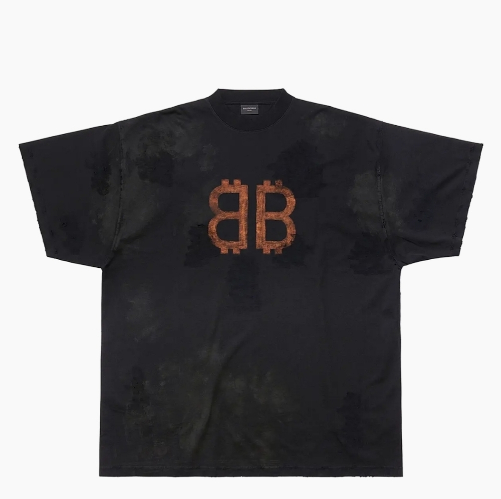 Balenciaga Black Unisex T-Shirt